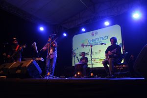 Suasana Penutupan Chartfest 2014 HIMA HUMAS Fikom Unpad di Kampus Unpad Jatinangor. (Foto Ichwan)