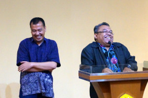 Kunto Ariwibowo dan Dandi Supriadi, akan berangkat S3 ke AS dan Inggris.