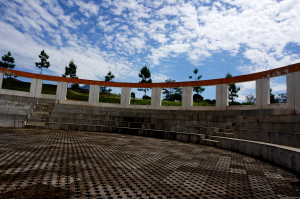 Amphiteater untuk pertemuan outdoor