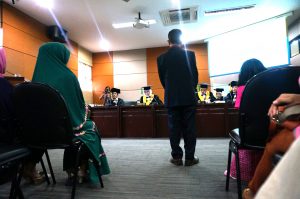 Sidang Promosi Iwan koswara. (Foto : AA)