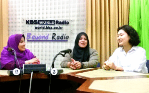 Dua Dosen dept Jurnalistik dan Produser KBS Hong Che I