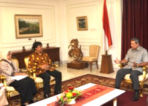 Saat menghadap Presiden SBY (republika.co.id)