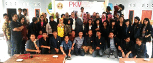 Kegiatan PKM di Desa Bojong dan desa Ciliang kecamatan Parigi. (Foto Humas Fikom)