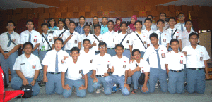 Siswa Putra SMAN 2 Cibinong (Foto Suwito)