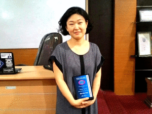 Produser Radio Korean Broadcasting System (KBS) Chae-Eui Hong. (Foto Dina Gurning)