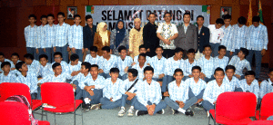 Siswa SMAN Baleendah Bandung. (Foto Suwito).