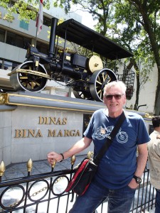 Chris Hondes di Kilometer 0 Bandungf. (Foto Ist)