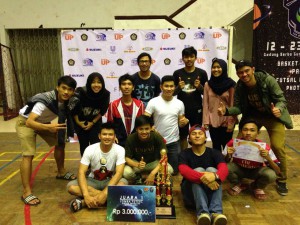 Cosmic Fikom Unpad sang Juara.