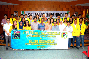 Rombongan Fikom Universoitas Empu Tantular jakarta. (Foto Suwito)