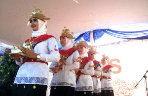 Komunitas Muli Mekhanai Lampung. (Foto Margaretha Sinaga)