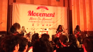 THE SIGIT pada puncak acara Movement (Foto Shafira Putri)