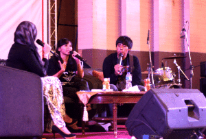 Talkshow Jebram dan Naya (Foto Abisha A)