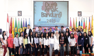 Peserta "Duta Anak Bandung 2015" (Foto Dina Gurning)