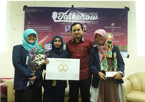 tim Unpad berhasil meraih Juara ketiga dalam TELMINAS