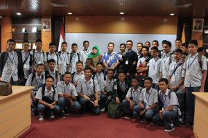 Foto bersama kunjungan SMAN 2 Payakumbuh