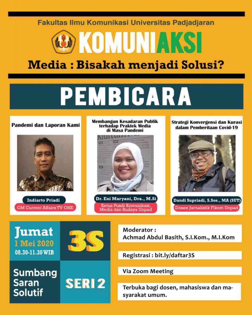 Webinar Seri 2: Media, Bisakah Menjadi Solusi?