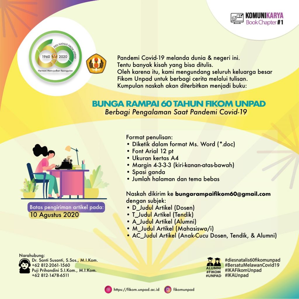 BUNGA RAMPAI 60 TAHUN FIKOM UNPAD