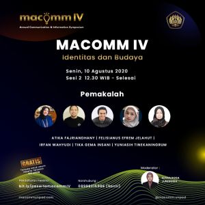 MACOMM IV: "Menavigasikan Teknologi dan Perubahan Budaya"