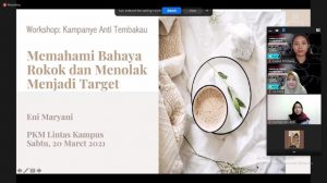 Dokumentasi workshop kampanye anti tembakau