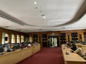 Documentation of Visit of Faculty of Communication Science, Ciputra University Surabaya