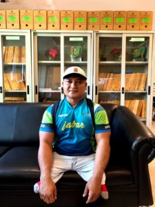 Wawa Gunawan, weightlifting athlete at Peparnas